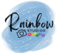 the rainbow studio logo